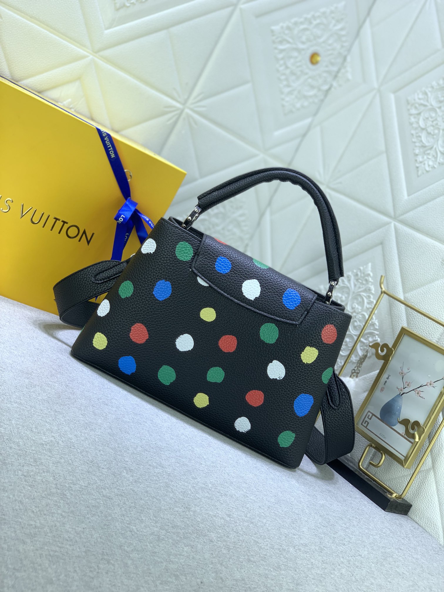 Louis Vuitton x YK Capucines M21663 (2)31.5x20x11cm