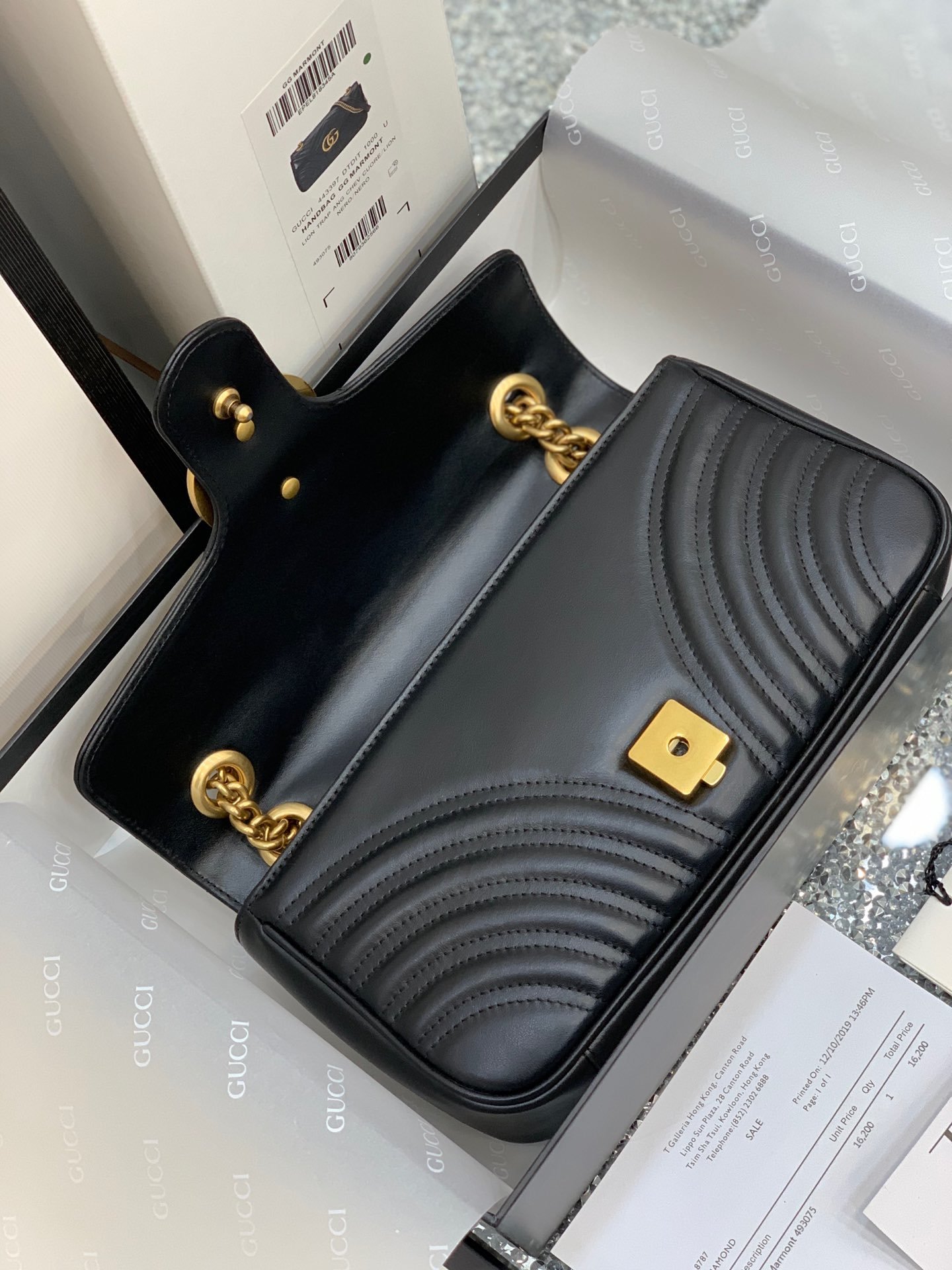 GUCCI Marmont 443497 26*15*7cm