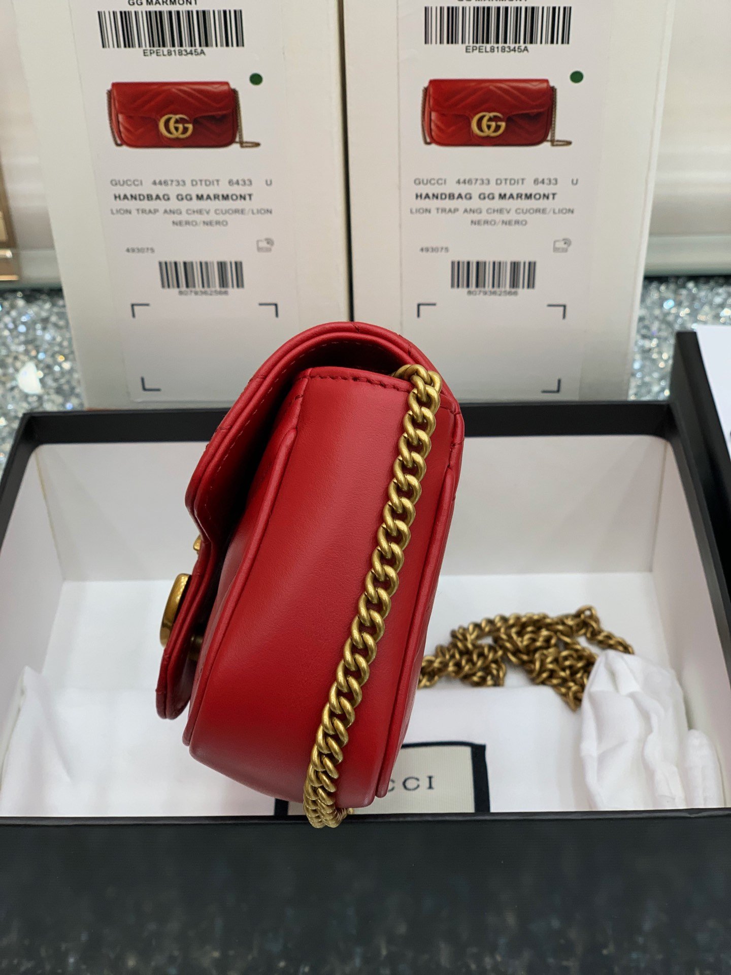 GUCCI Marmont Mini 476433 16.5*10*5cm