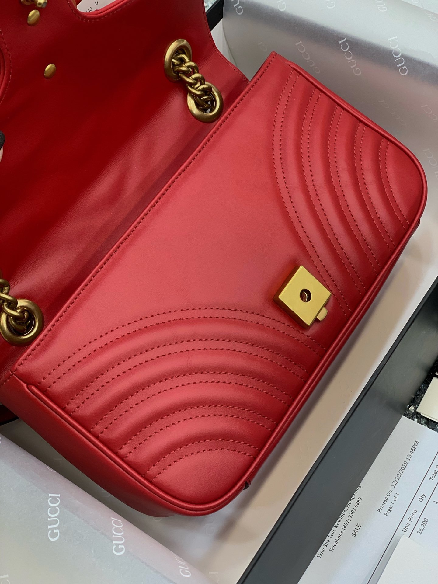 GUCCI Marmont 443497 26*15*7cm