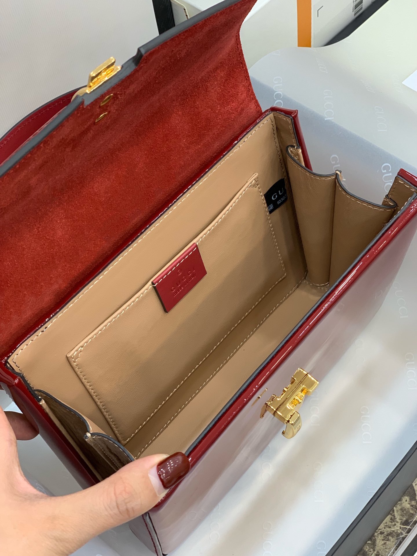 GUCCI Sylvie 1969 589479 20*14*5cm