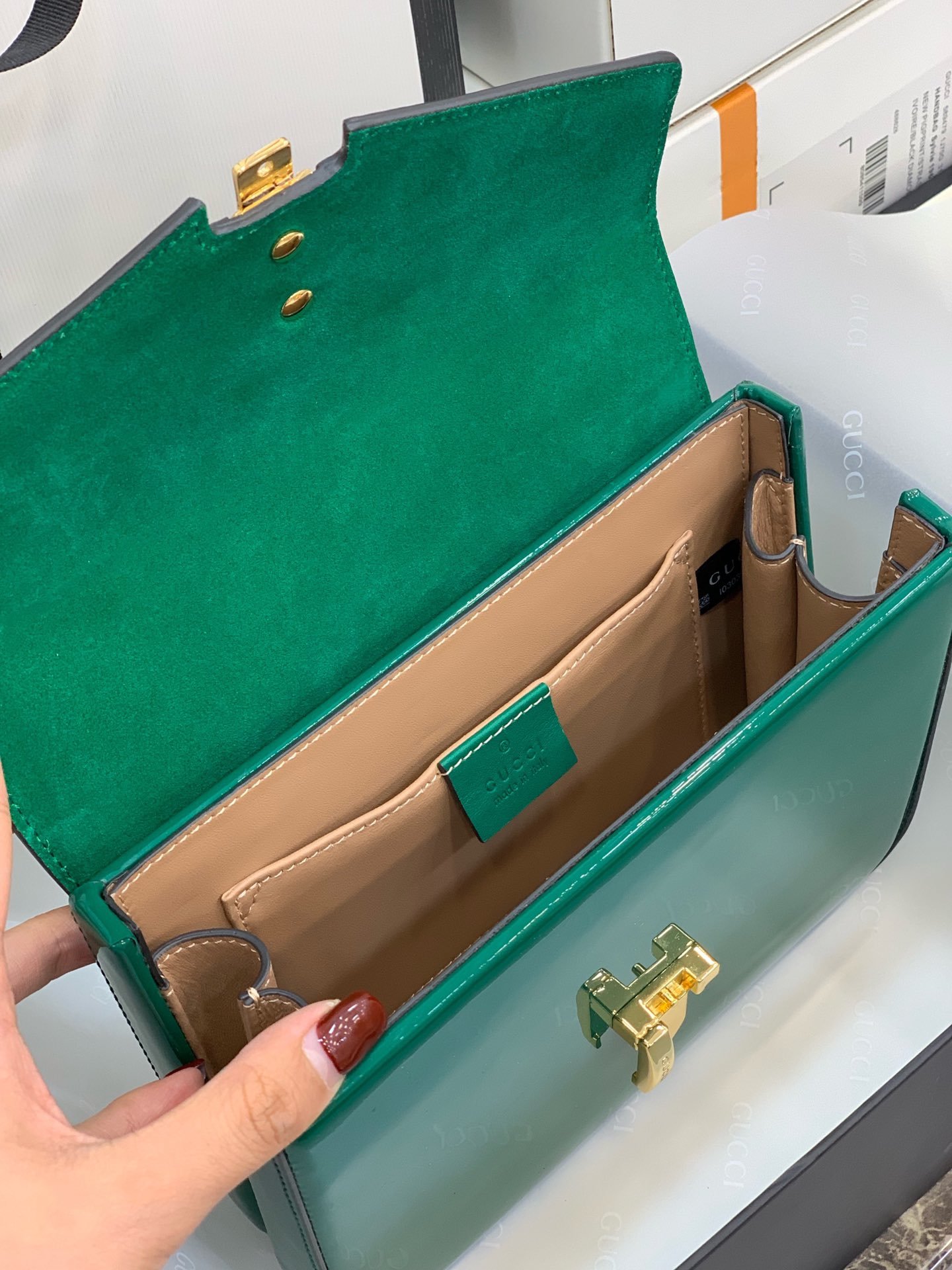 GUCCI Sylvie 1969 443497 20*14*5cm