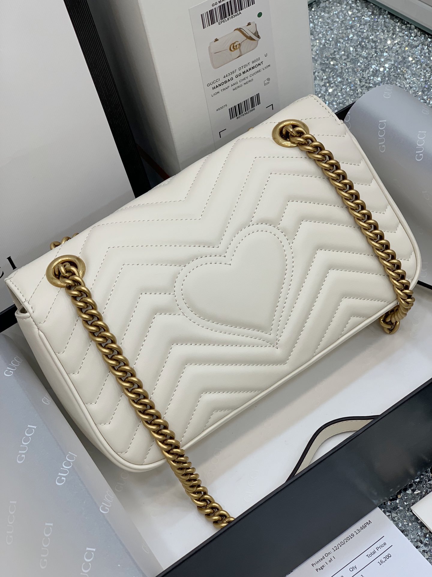 GUCCI Marmont 443497 26*15*7cm