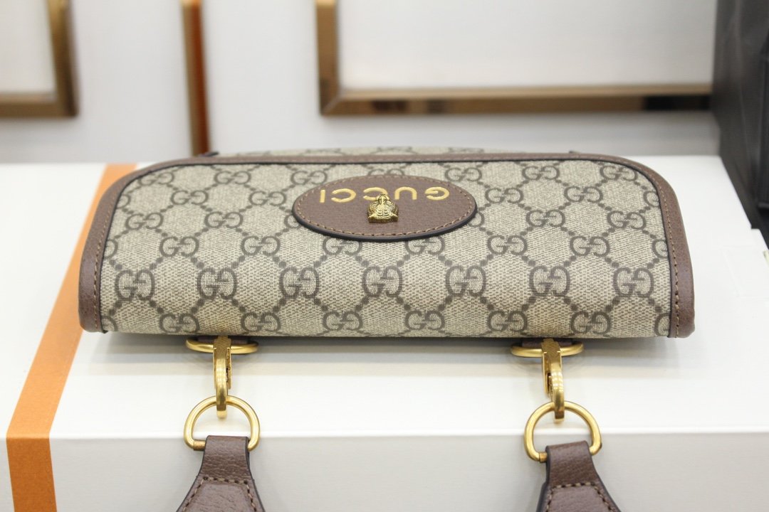 GUCCI Totem GG Superme 489617 20*13*2.4cm