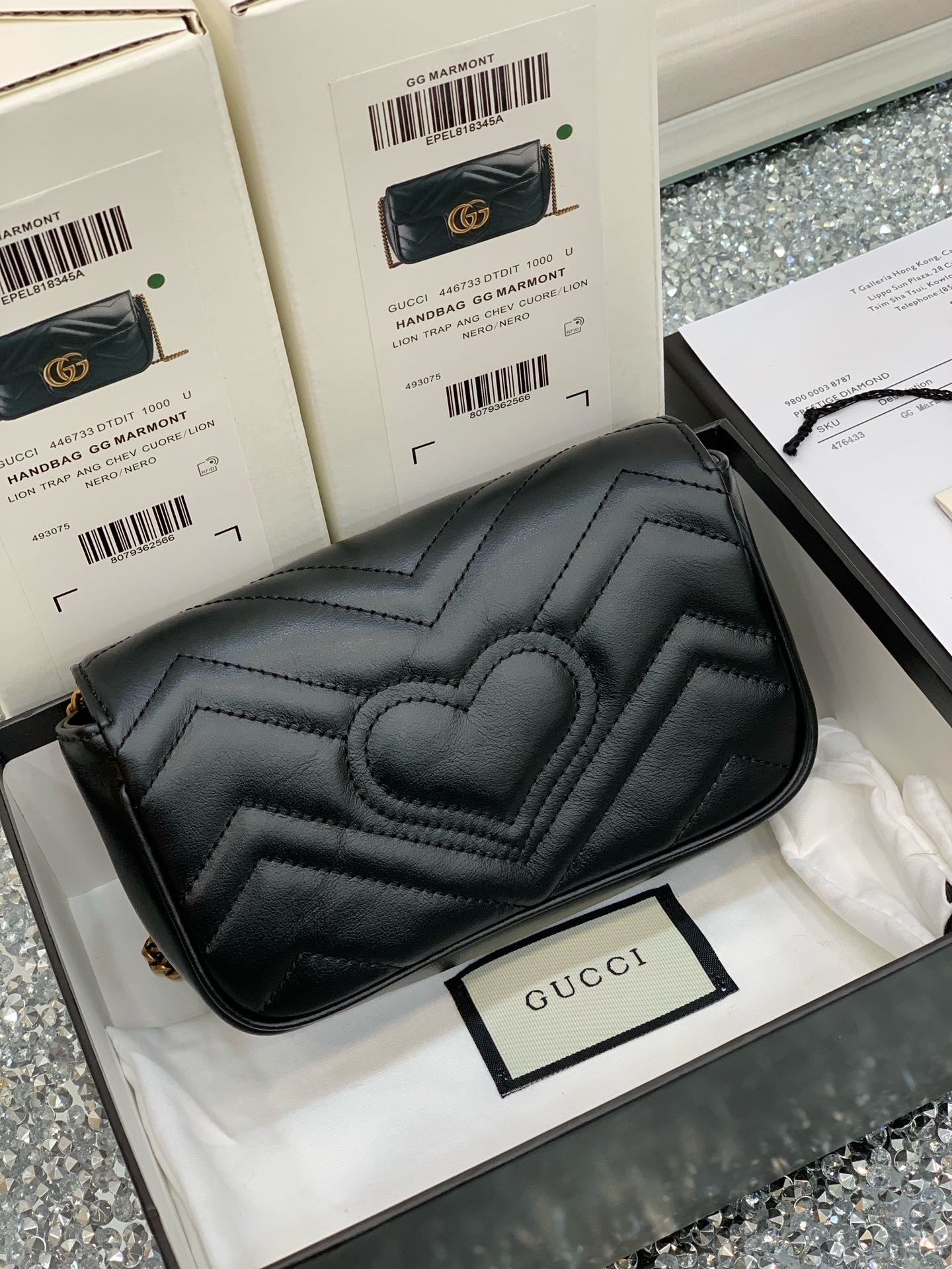 GUCCI Marmont Mini 476433 16.5*10*5cm