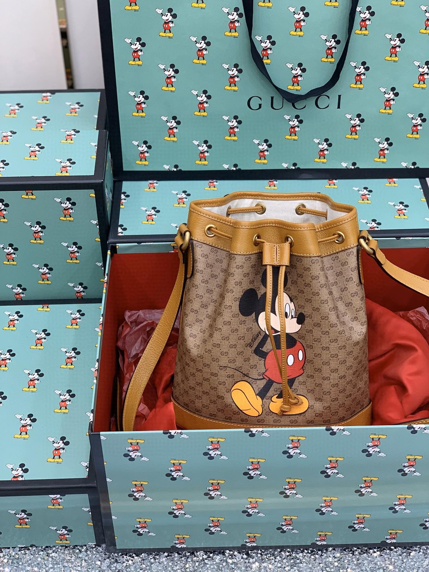 Disney X Gucci 602691 26*32*13cm