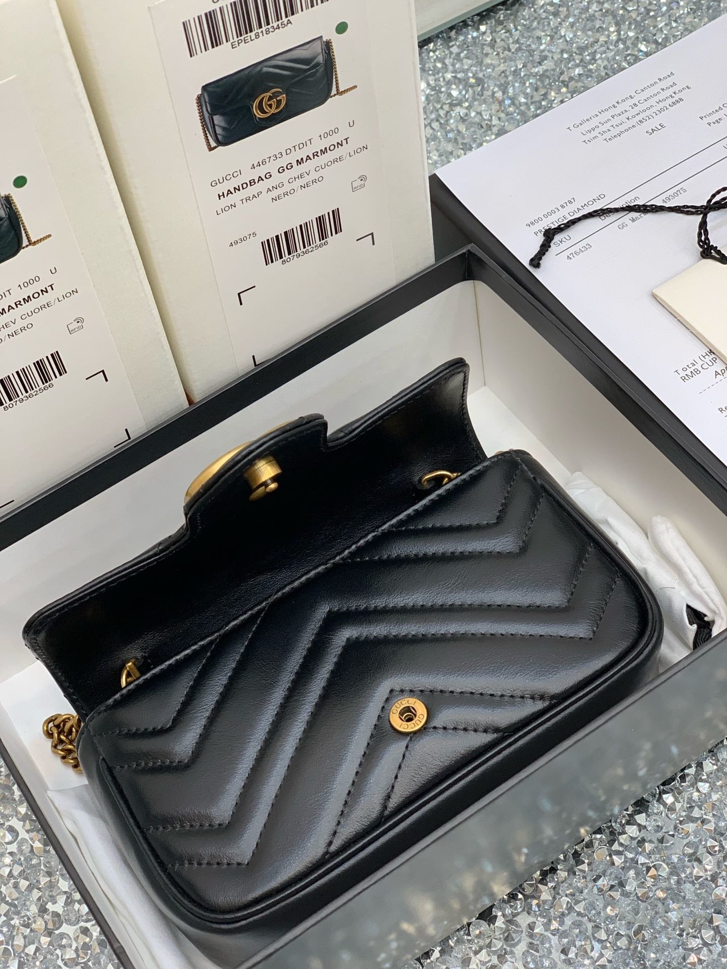 GUCCI Marmont Mini 476433 16.5*10*5cm