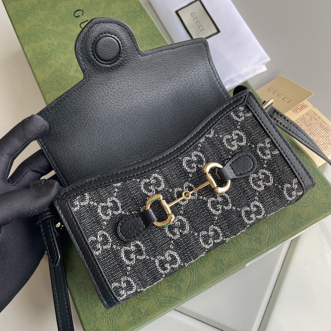 Gucci GGHorsebit1955 699296 18*12*5cm