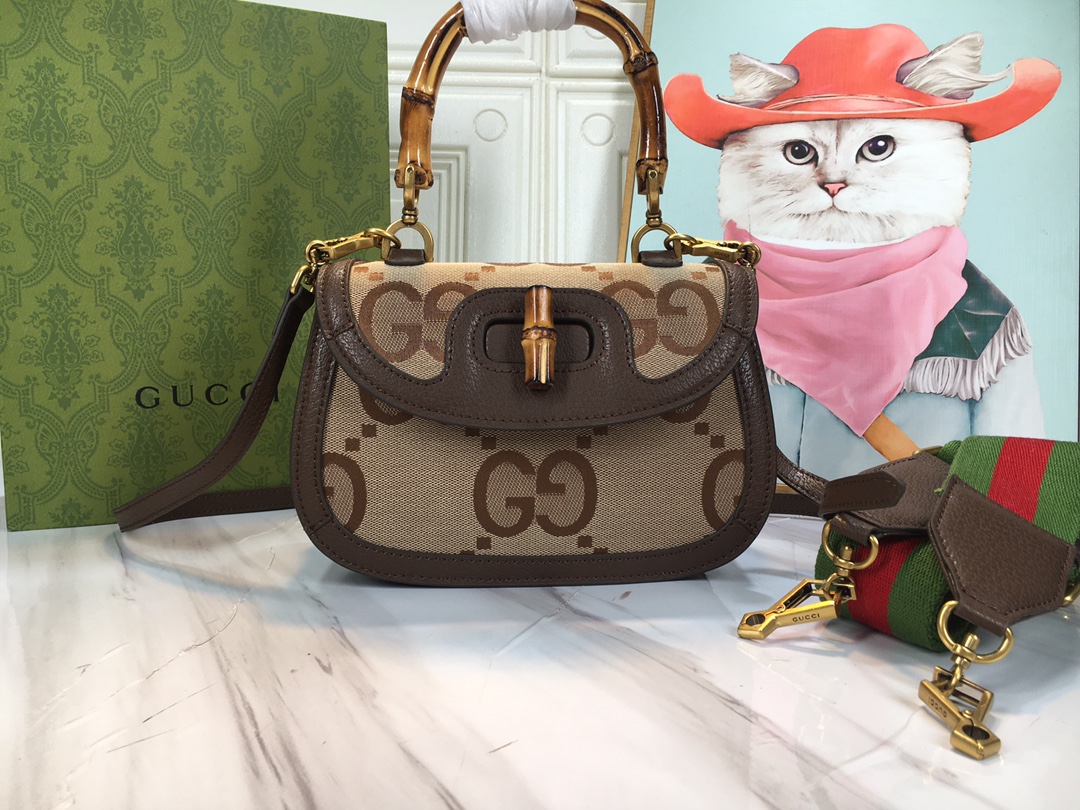 Gucci Bamboo 1947 675797 21X15X7cm