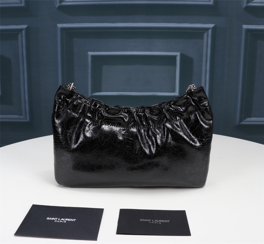 YSL Mini leather shoulder bag 681632 24x14x4cm