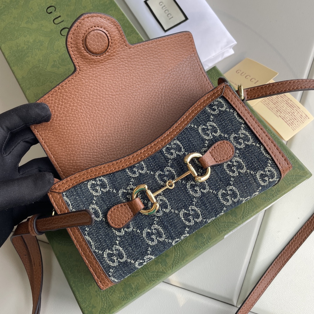Gucci GGHorsebit1955 699296 18*12*5cm