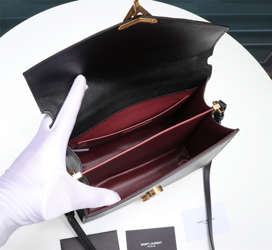 YSL CASSANDRA 78000 (4) 24.5x20x11.5cm