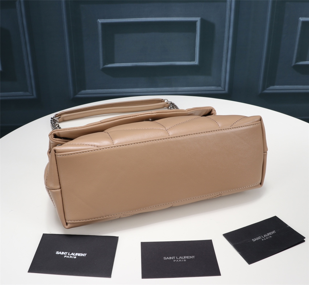 YSL LOULOU PUFFER 577476 (3) 29x17x11cm