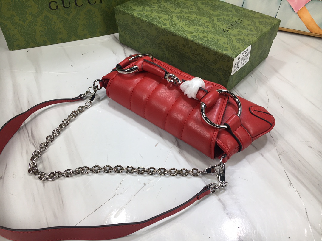 Gucci Horsebit Chain 764339 27X11.5X5cm