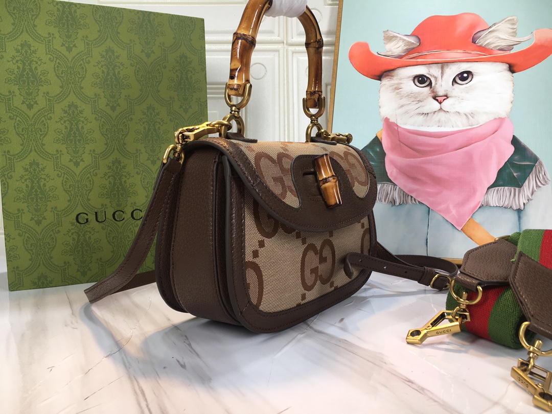 Gucci Bamboo 1947 675797 21X15X7cm
