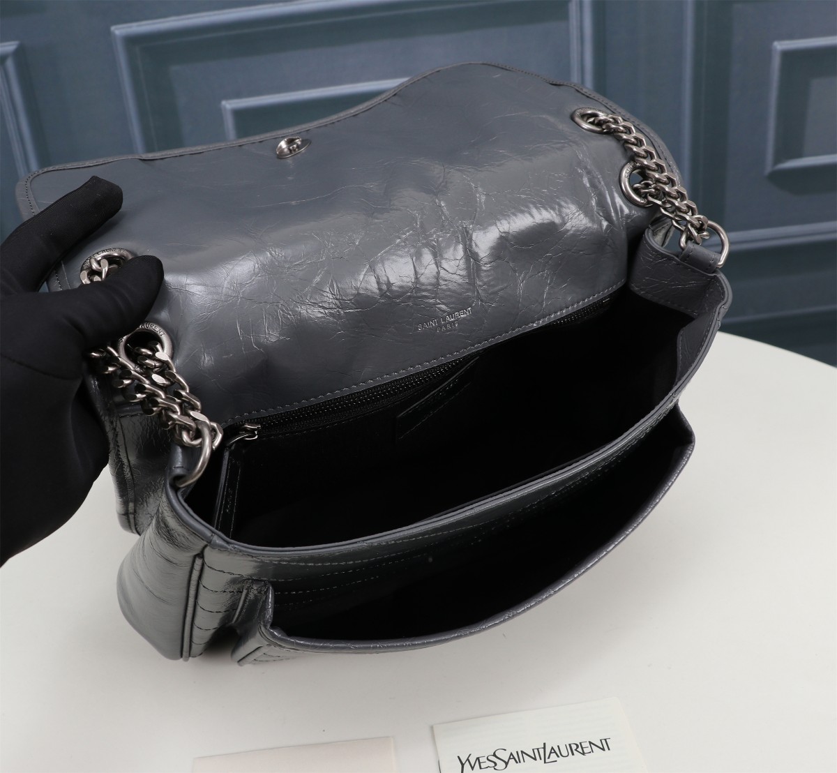 YSL SAINT LAURENT 498894 (6) 28x20x8.5cm