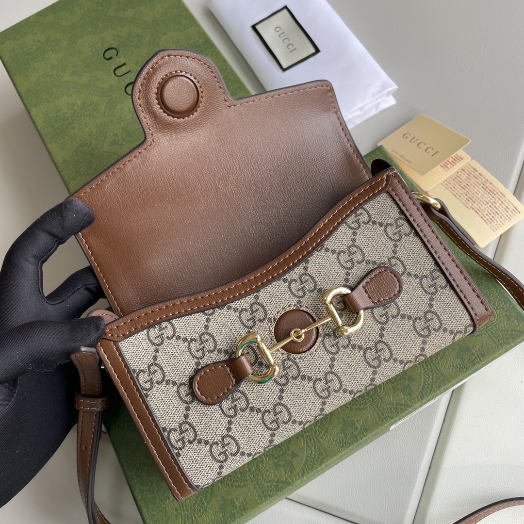 Gucci GGHorsebit1955 699296 18*12*5cm