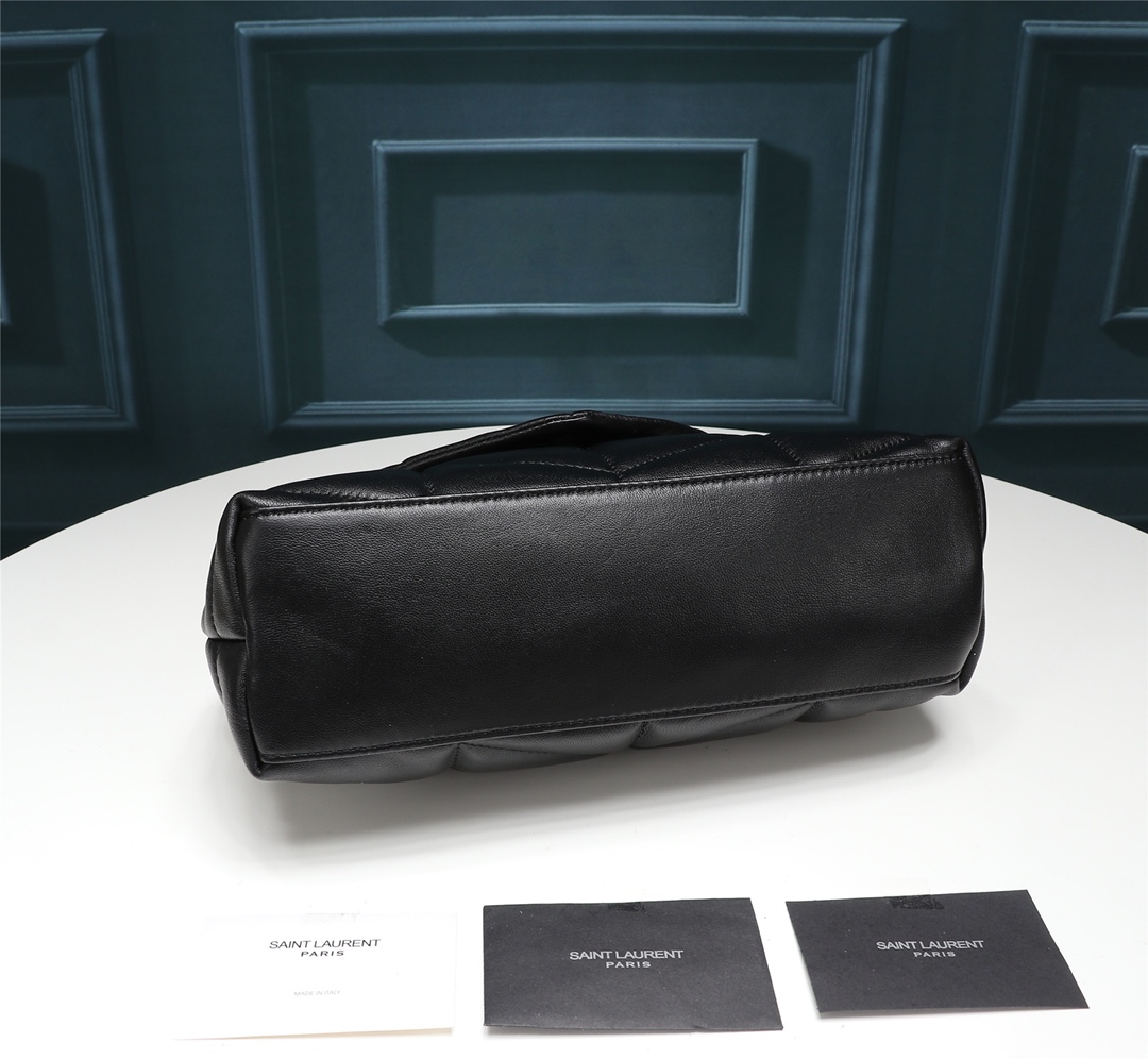 YSL LOULOU PUFFER 577476 (2) 29x17x11cm