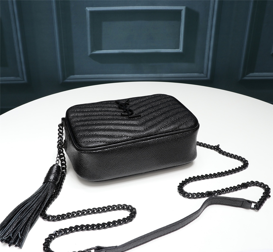 YSL LOU MINI BAG 585040 (2) 18×10×5cm