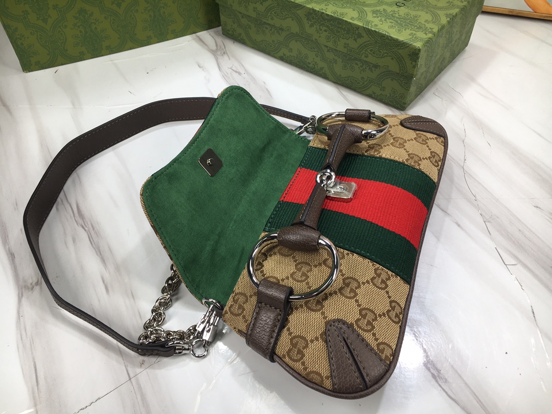 Gucci Horsebit Chain 764339 27X11.5X5cm