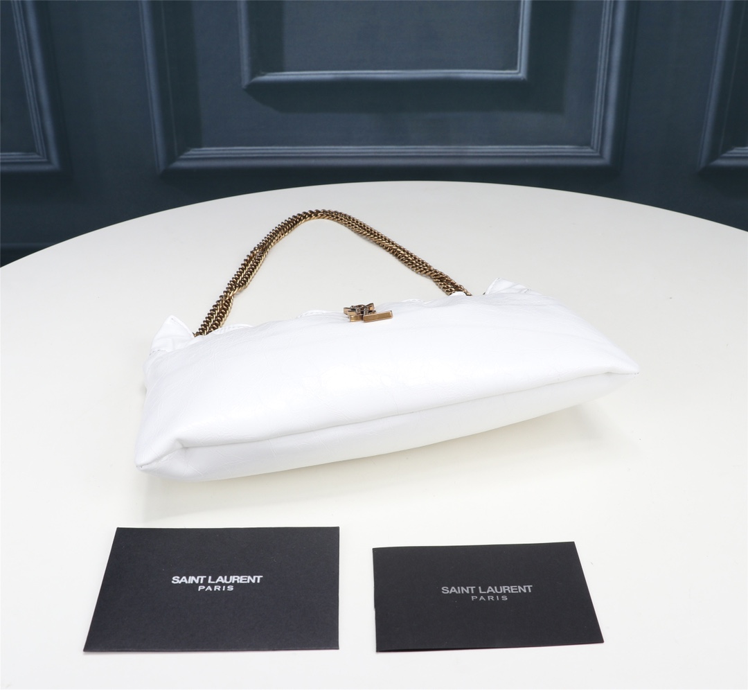 YSL Mini leather shoulder bag 681632 (2) 24x14x4cm