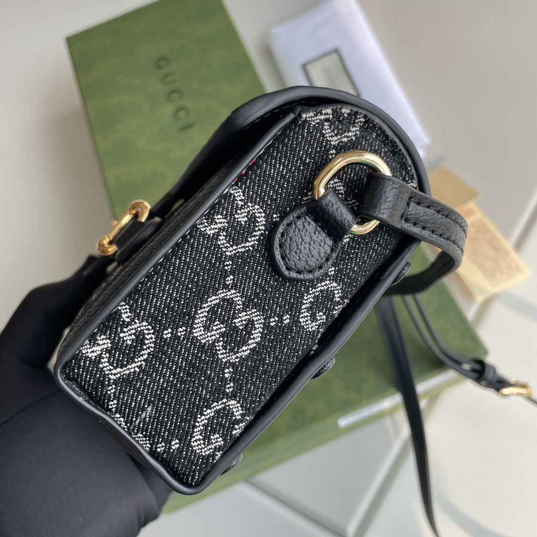 Gucci GGHorsebit1955 699296 18*12*5cm