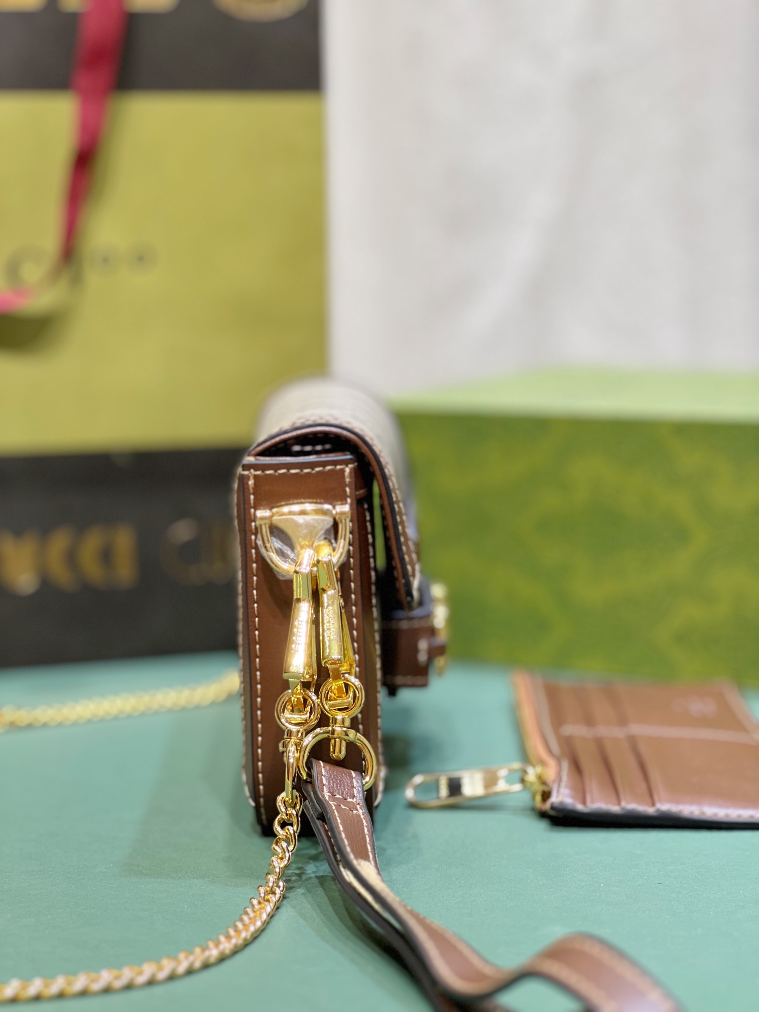 Gucci Horsebit1955 752002 21.6x12.4x3cm