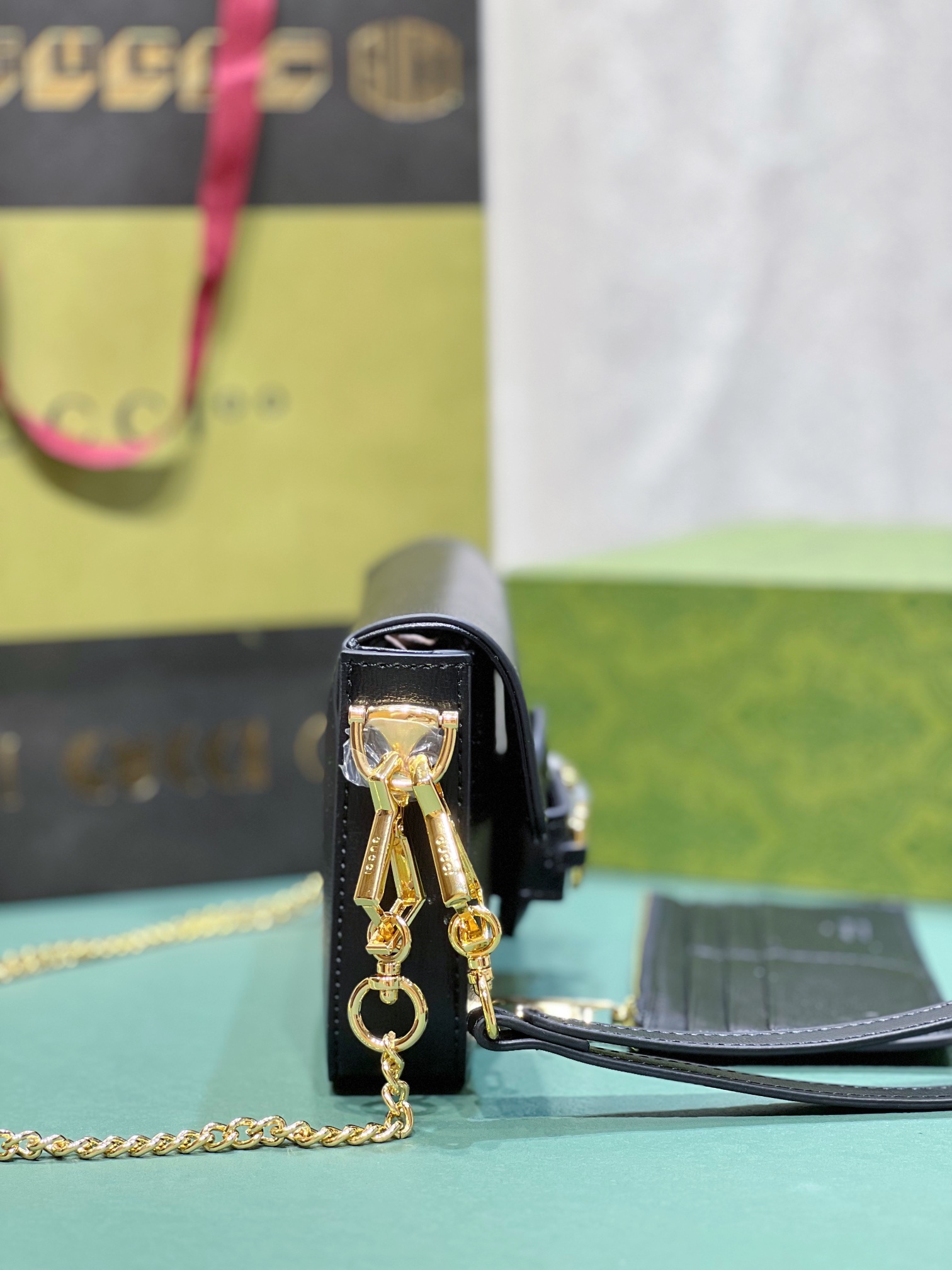 Gucci Horsebit1955 752002 21.6x12.4x3cm