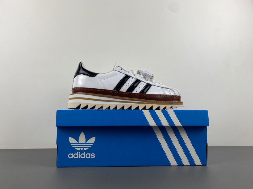 Adidas Superstar CLOT By Edison Chen White Crystal Sand IH3132