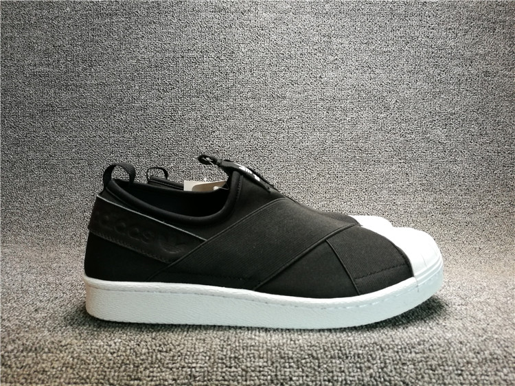 Adidas Superstar Slip-On Core Black Cloud White (Women's) S81337