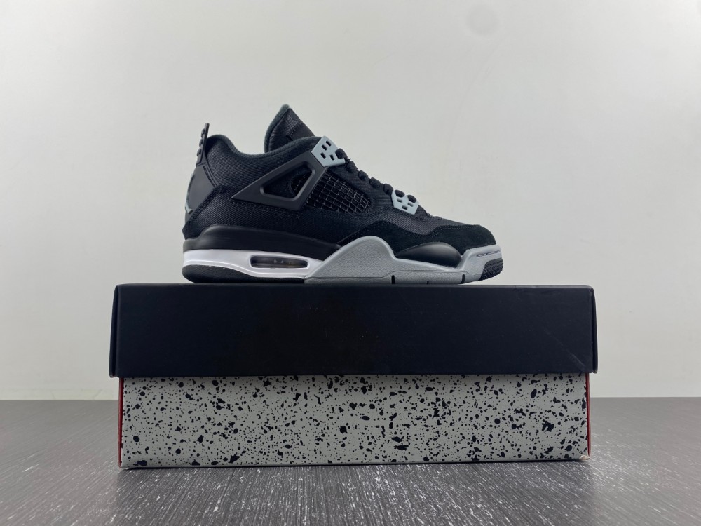 Jordan 4 Retro SE Black Canvas DH7138-006