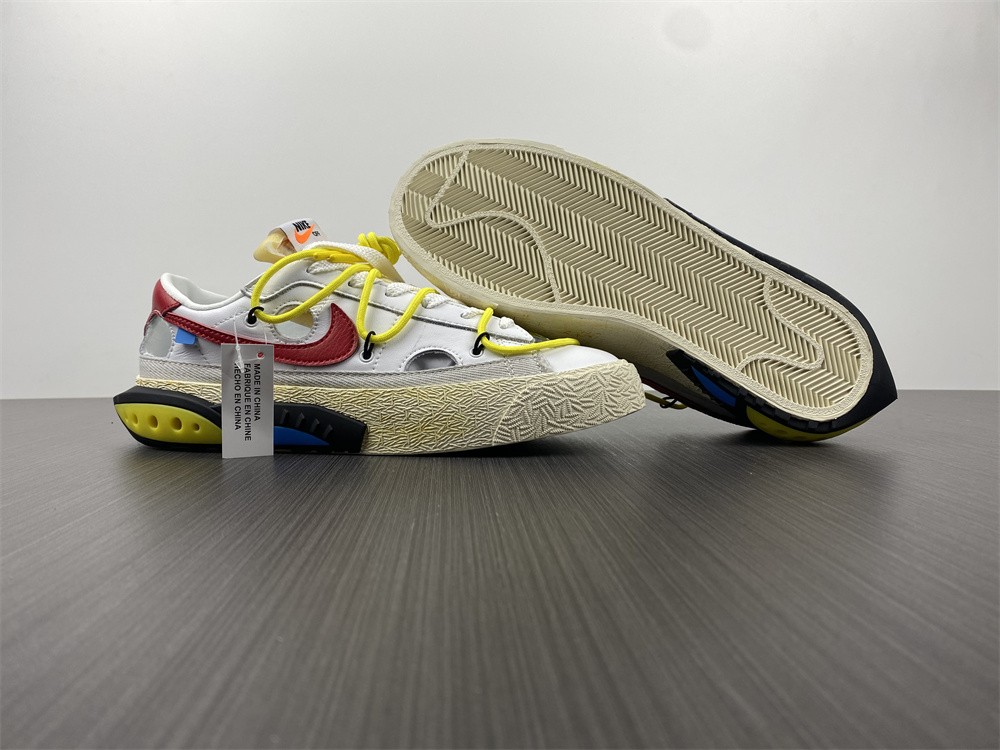 Nike Blazer Low Off-White University Red DH7863-100