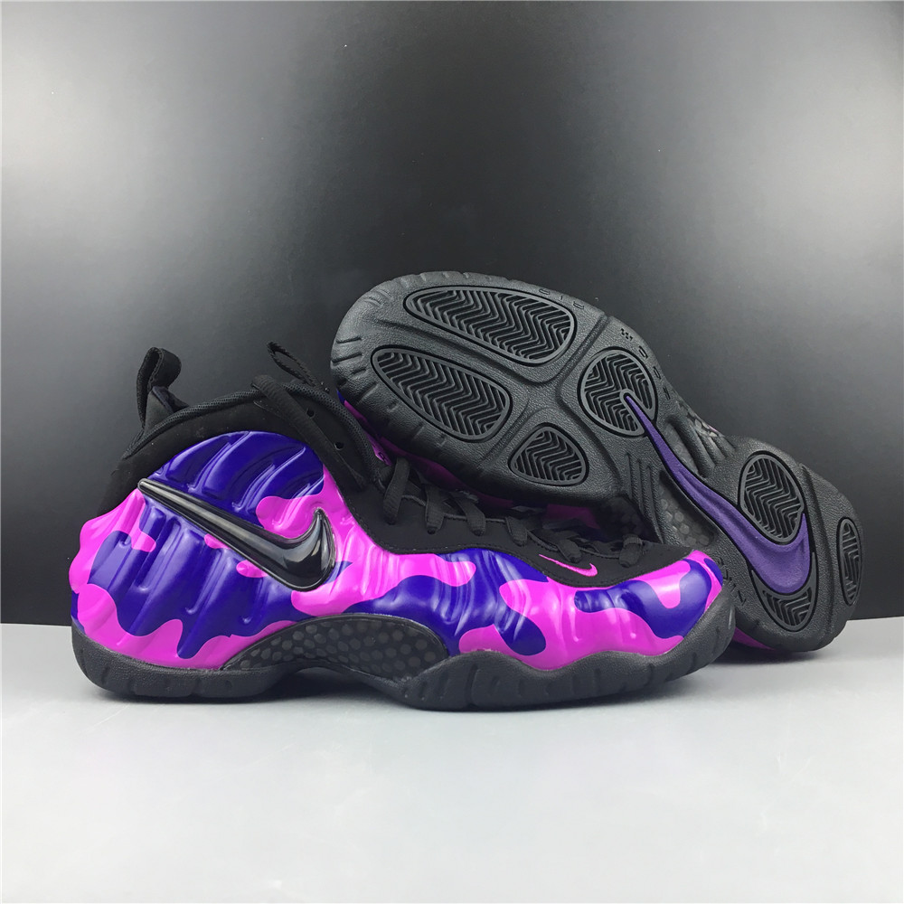 Nike Air Foamposite Pro Purple Camo 624041-012