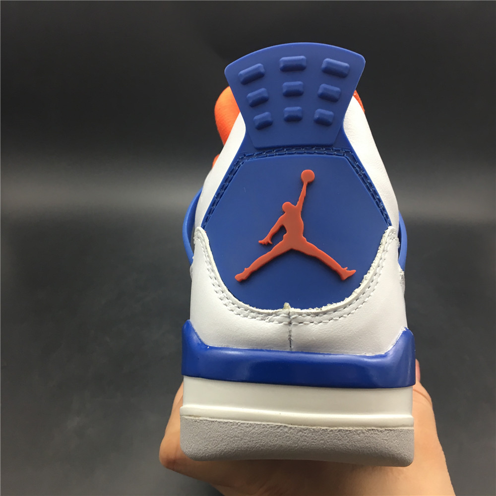 Jordan 4 White Royal Blue Orange 308497-171