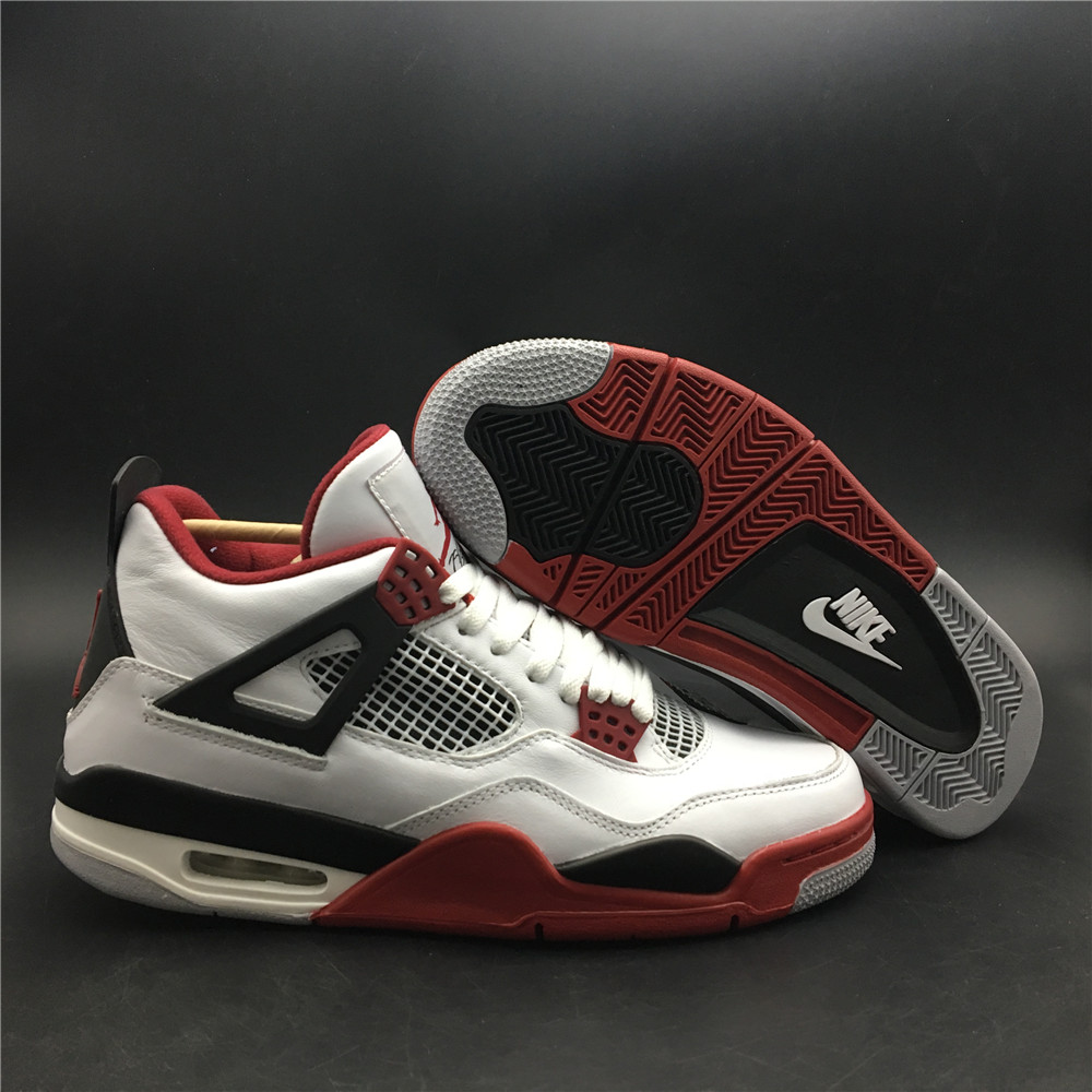 Jordan 4 Retro Fire Red 308497-160