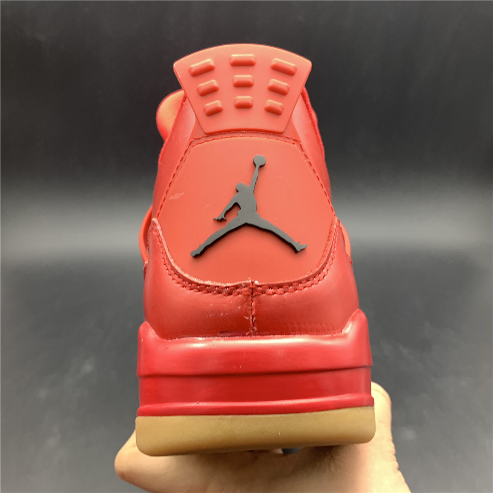 Jordan 4 Retro Fire Red Singles Day AV3914-600