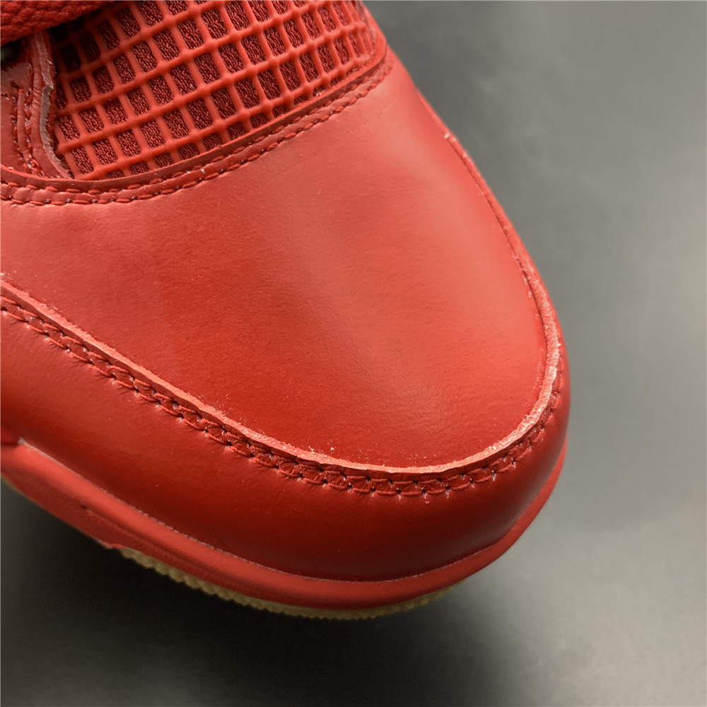 Jordan 4 Retro Fire Red Singles Day AV3914-600
