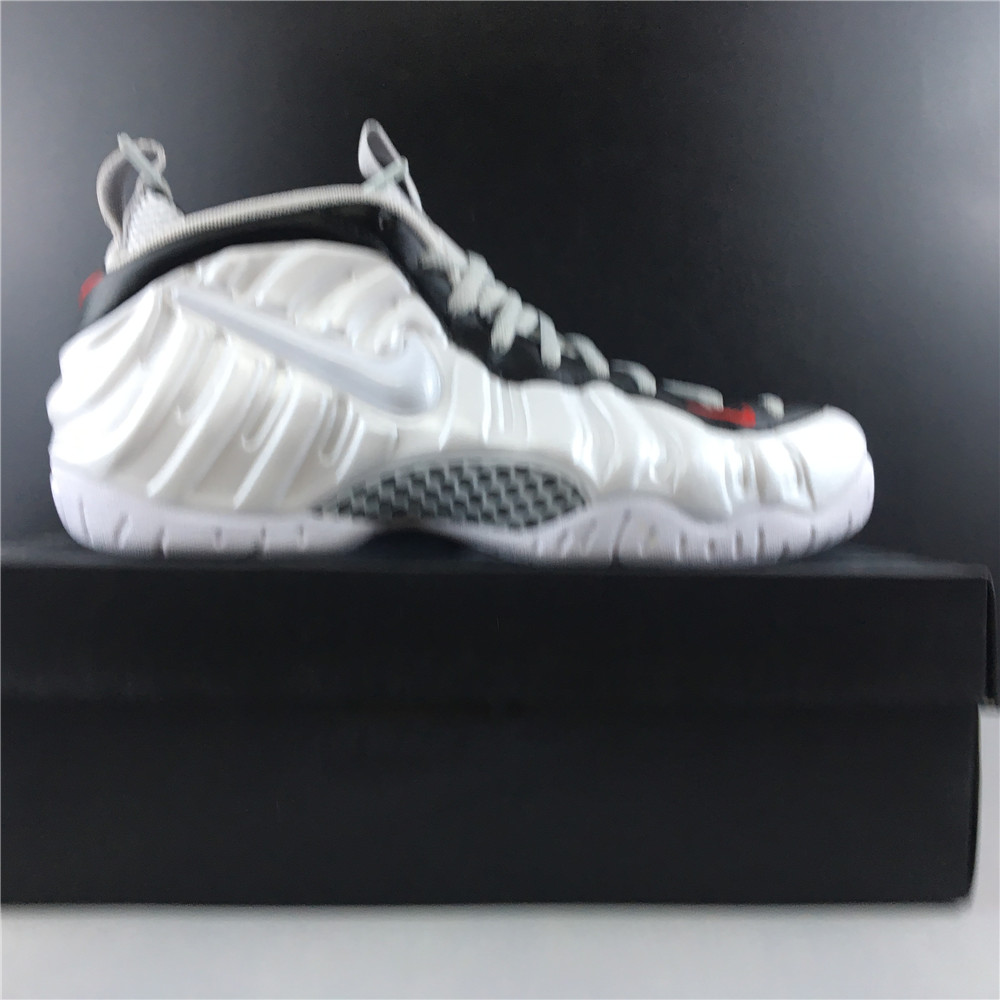 Nike Air Foamposite Pro White Black University Red 624041-103