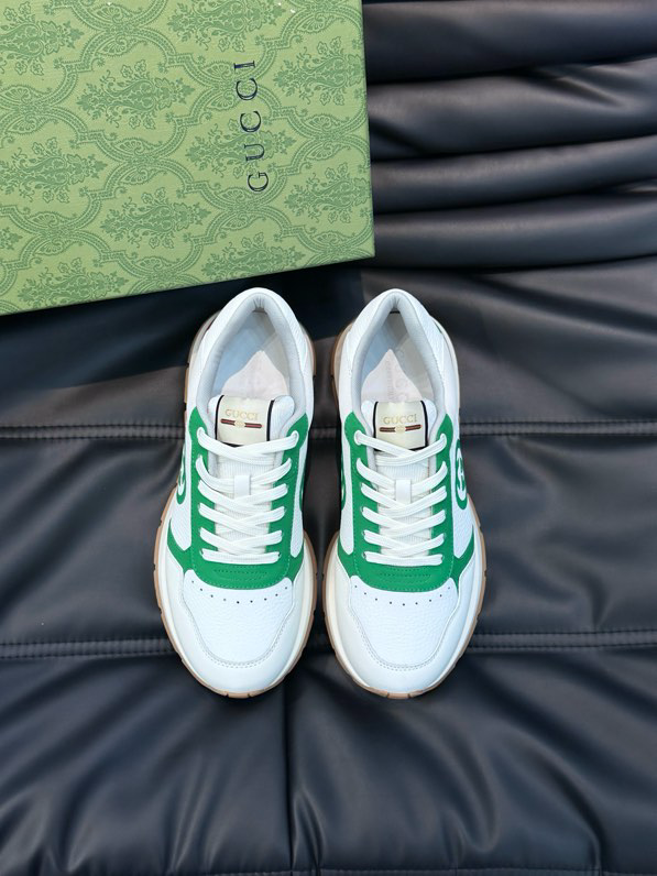 Gucci Men's GG sneakers White Green