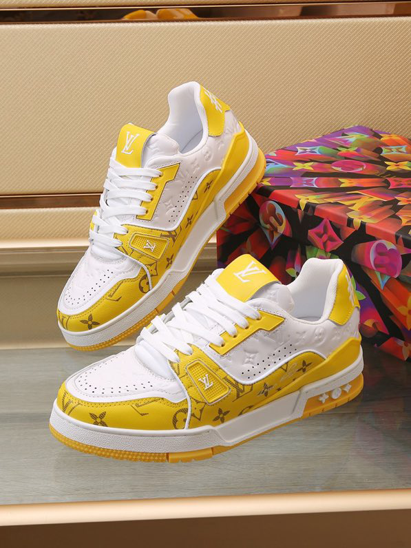 Louis Vuitton Trainer Yellow