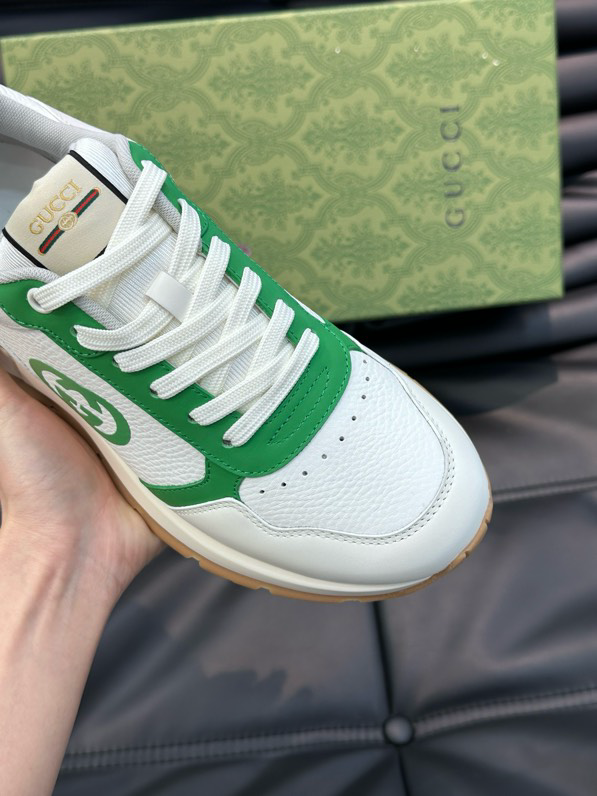 Gucci Men's GG sneakers White Green