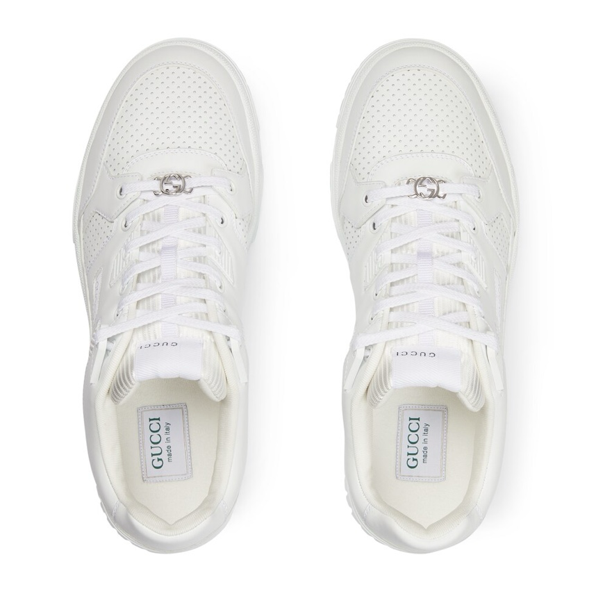 GUCCI - Jones Leather Sneakers White