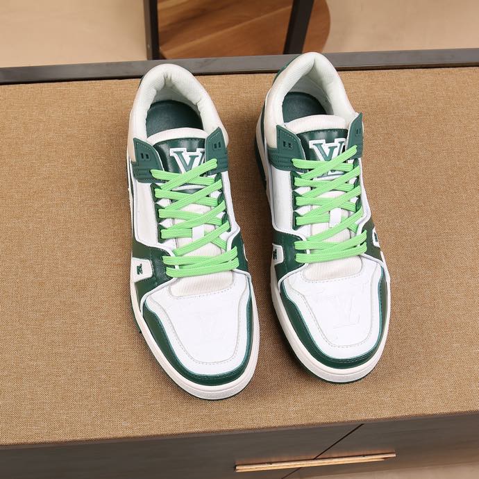 Louis Vuitton LV Trainer Green
