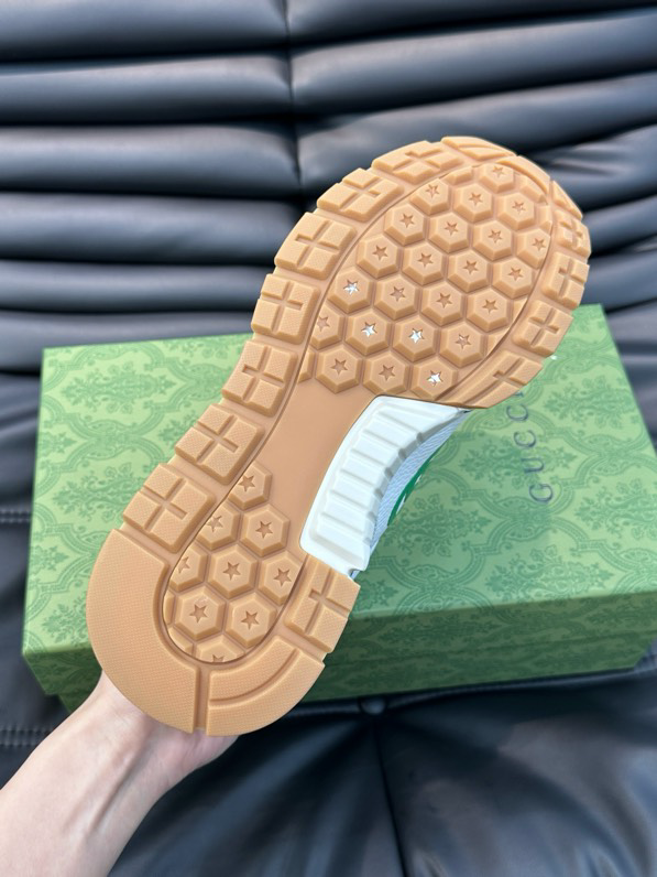 Gucci Men's GG sneakers White Green