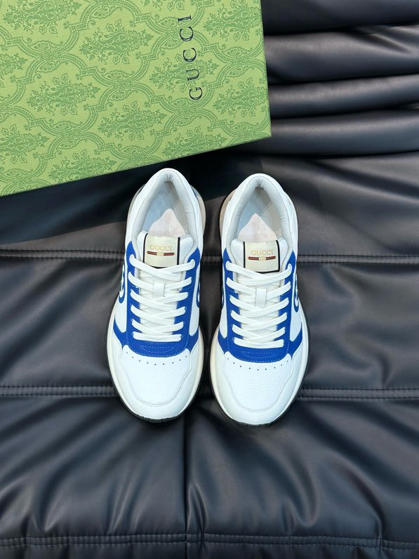Gucci Men's GG sneakers White Blue