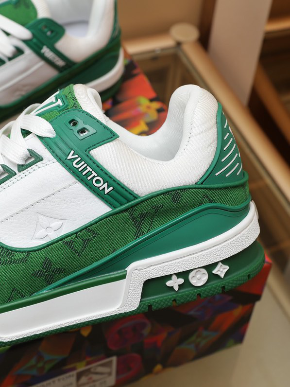 Louis Vuitton LV Trainer Green