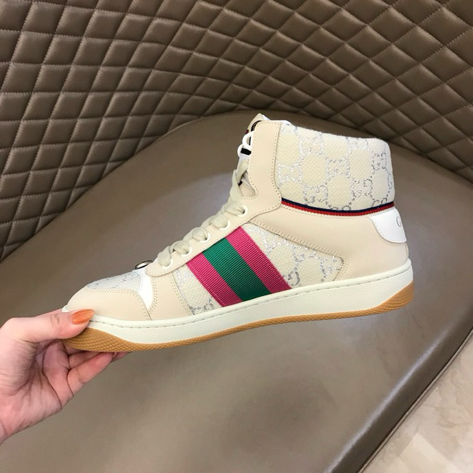 Gucci Dirty shoes Beige White
