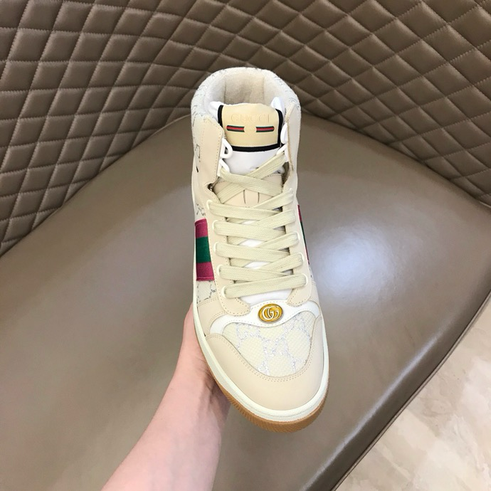Gucci Dirty shoes Beige White
