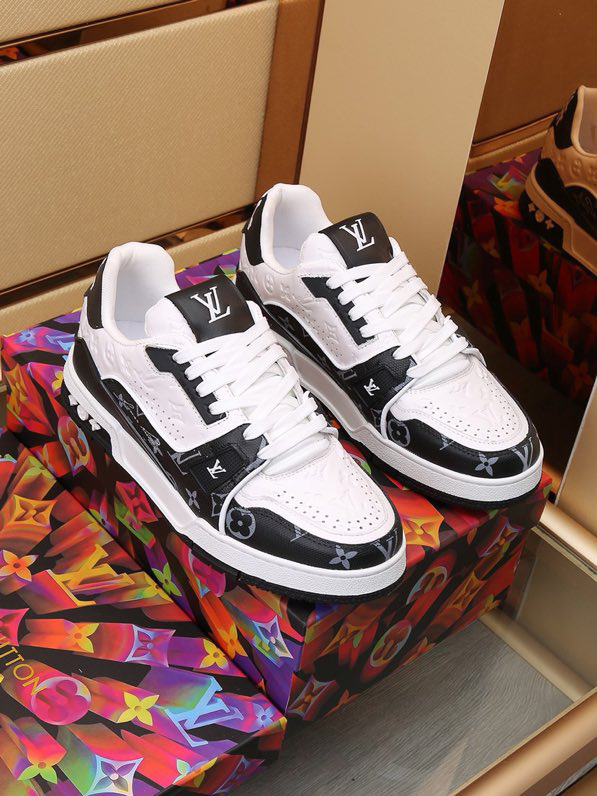 Louis Vuitton LV Trainer #54 Black White