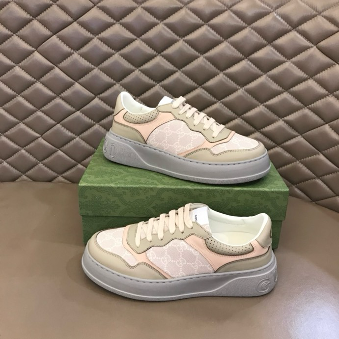 Gucci GG embossed sneakers Brown Gray